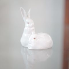 美品 ヘレンド 玉乗りネコ VHV フィギュリン 置物 ハンガリー 猫