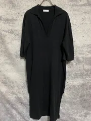 ビューティーアンドユース　スキッパーカラーワンピース