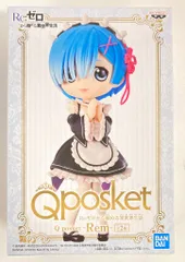 BANDAI SPIRITS Q posket Rem Re:ゼロから始める異世界生活 レム タイプA