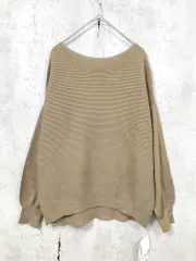 新品 le.coeur blanc ルクールブラン 横リブボートネック プルオーバー size38/モカ ■◇ レディース