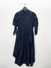 dazzlin ダズリン POLO BCS コラボ 24SS ヘムレイヤードシャツ     ワンピース sizeS/紺■■◎レディースのサムネイル