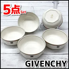 GIVENCHY ジバンシー yamaka　ボウル/鉢　レトロ　器　5点セット　USED現状品　YMO4-077-08-60