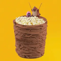海外限定 HOPPERS 私がビーバーになるとき ポップコーンバケット キング・ジョージ 日本未発売