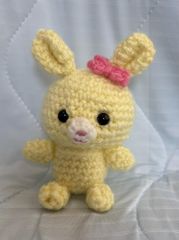 あみぐるみ ほのぼのレトロなコロうさたんストラップ♡【特別価格