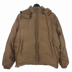 値下げ　FRED PERRY　フレッドペリー　ダウンコート　ベージュ　S 中古・古着通販】FRED PERRY (フレッドペリー) ダウンコート オリーブ