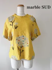marble SUD  マーブルシュッド　トップス　刺繍　紫陽花　黄色のサムネイル