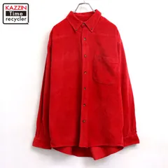 90s vintage Eddie Bauer 無地 ボタンダウン コーデュロイ 長袖シャツ メンズ 表記Mサイズ