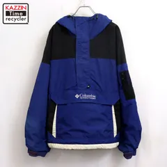 90s vintage Columbia 中綿 アノラック ナイロンジャケット メンズ 表記XXXLサイズ