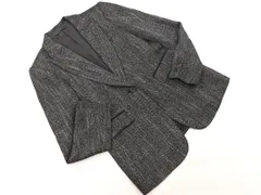 MACKINTOSH LONDON マッキントッシュロンドン ウール混 テーラード ジャケット size40/黒 ◇■ レディース