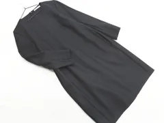 GALERIE VIE ギャルリーヴィー トゥモローランド ウール100% Iライン ワンピース size1/黒 ◇■ レディース