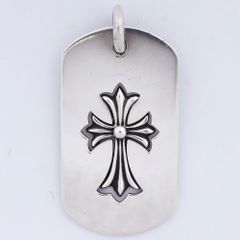 Chrome Hearts タイニーCHクロスドックタグラージ - メルカリ
