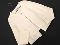 Rope Picnic ロペピクニック ニット ジャケット sizeM/白 ■◇ レディースのサムネイル