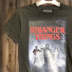 무비 T셔츠 스트레인저싱스 Stranger Things 해외 드라마 시리즈 블랙 S(일본 사이즈로 M상당) 사이즈 헌 옷 ​​빈티지 used vintage p20/