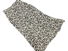 AZUL BY MOUSSY アズールバイマウジー レオパード柄 マーメイド スカート sizeS/白ｘ黒 ■◇ レディース