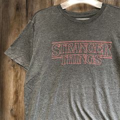 무비 T셔츠 스트레인저싱스 Stranger Things 해외 드라마 그레이 XXL 사이즈 시리즈 영화 헌 옷 빈티지 used vintage p20/