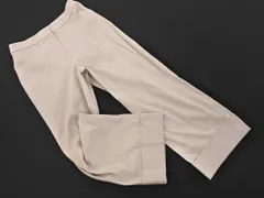 NATURAL BEAUTY BASIC ナチュラルビューティーベーシック ワイド クロップド パンツ sizeM/ライトベージュ ■◇ レディース