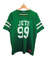 90s~00sセクターナイン USA製 フットボールTシャツ 両面プリント 古着 