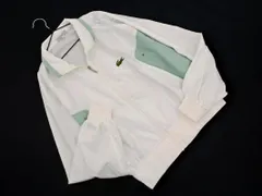 LACOSTE ラコステ CHEMISE ヴィンテージ ドルマン ブルゾン ジャケット size40/白ｘ緑 ■◇ レディース