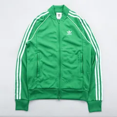 adidas originals ATP型 トラックジャケット ジャージ XS グリーン adicolor SUPER STAR TRACK TOP 3ストライプス トレフォイル CW1259