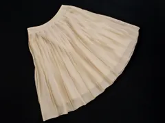 COUP DE CHANCE クードシャンス プリーツ スカート size34/ライトベージュ ■◇ レディースのサムネイル