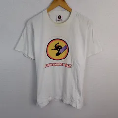 Lightning Bolt US製　ライトニングボルト Tシャツ グラフィックプリント ホワイト Mサイズ メンズ 古着 ストリート アメカジのサムネイル