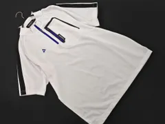 le coq sportif ルコックスポルティフ GOLF COLLECTION ゴルフコレクション ロゴ 刺繍 半袖 ハーフジップ シャツ sizeL/白 ■◆ メンズのサムネイル