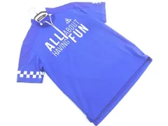 le coq sportif ルコックスポルティフ GOLF COLLECTION ゴルフコレクション 素材 切替 プリント 半袖 ハーフジップ シャツ sizeL/青 ■◆ メンズのサムネイル