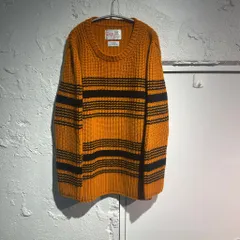 CORGI コーギ Border Hand Knitted Sweater ボーダーニット セーター 23-080-050-0025-1-0 オレンジ系 size:-【表参道A10】のサムネイル