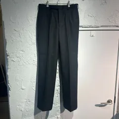 JOHN LAURENCE SULLIVAN ジョンローレンスサリバン 22SS WOOL STRAIGHT TROUSERS ストレートスラックスパンツ 2A003-0122-11 ブラック size:44【表参道A10】のサムネイル