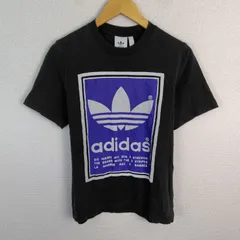 00s adidas Originals アディダスオリジナルス Tシャツ ロゴプリント ブラック Sサイズ メンズ 古着 ストリート スポーツMIX