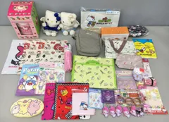 サンリオ Sanrio サンリオグッズまとめセット キーホルダー バッグ ぬいぐるみ ポーチ 傘 未使用 2601LT161