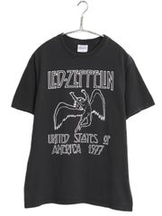 00s レッドツェッペリン 両面 ツアー プリント Tシャツ メンズ M 