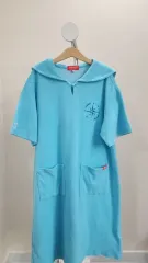 アイスビスケット ブルー ビーチ ローブ ビーチ ガウン ONE PIECE 165