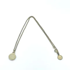 MARC BY MARC JACOBS　マークバイマークジェイコブス  ロゴディスク　ゴールド　ネックレス　ペンダント