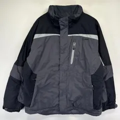 古着 エルエルビーン L.L.Bean ジャケット マウンテンパーカー フルジップ アウトドア ワンポイントロゴ XL  ブラック系 メンズ