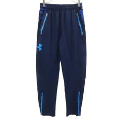 UNDER ARMOUR アンダーアーマー トレーニング パンツ SM ネイビー系 メンズ 古着