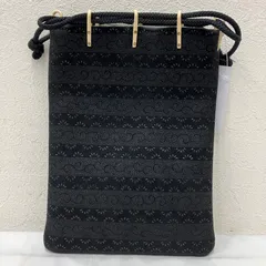 【新品未使用】【匿名配送】印傳　巾着 印傳腰下巾着【小桜｜紺】祭用品専門店浅草絆纒屋ネットショップ