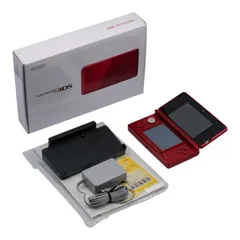 任天堂 ニンテンドー3DS メタリックレッド CTR-001(JPN) 本体 中古 a1