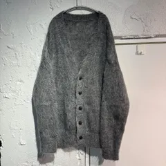 uniform experiment ユニフォームエクスペリメント 22AW MOHAIR KNIT CARDIGAN モヘアニットカーディガン UE-222043 グレー size:2【表参道A11】のサムネイル