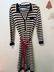 ストライプニット レディース ONE PIECE ( 55반)