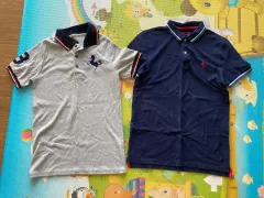 グレーネイビー S 半袖Tシャツ 夏Tシャツ カラーTシャツ 出品