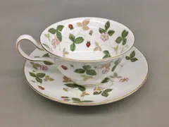 ウェッジウッド WEDGWOOD ティーカップ＆ソーサー ピオニー ワイルドストロベリー 1客 2512LA023