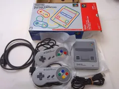  ゲーム ニンテンドークラシックミニ 本体 スーパーファミコン CLV-301 動作品 箱 周辺機器付き 中古品