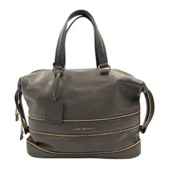 EMPORIO ARMANI エンポリオアルマーニ ハンドバッグ ボストンバッグ  ブラウン