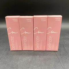 𝓐208【新品未開封】cellnote feMish CLEAR 薬用ホワイトニングゲル 25g 4個セット