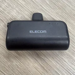 ジャンク品 ELECOM エレコム モバイルバッテリー EC-C32LBK ブラック 黒