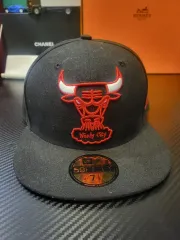 NEW ERA シカゴ ブルズ 59FIFTY ブラック 7 1/2