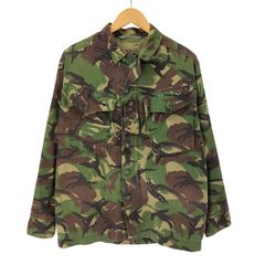 美品】イギリス軍 DPMカモ 95パターン コンバットシャツジャケット 