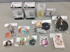 アニメグッズ 東京リベンジャーズ まとめ タンブラー 缶バッジ アクスタ フィギュア 花垣武道 三ツ谷隆 他 美品 2602LR018