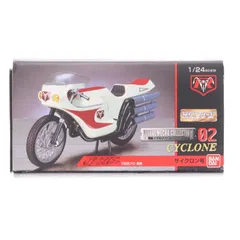 HGシリーズ メタルメカコレクション 新サイクロン号 ショッカーライダーバージョン 仮面ライダー 1/24 完成品 ミニカー(0110601) バンダイ